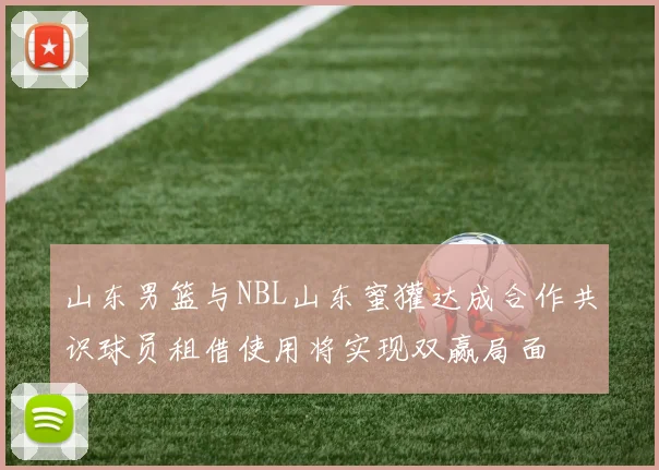 山东男篮与NBL山东蜜獾达成合作共识球员租借使用将实现双赢局面